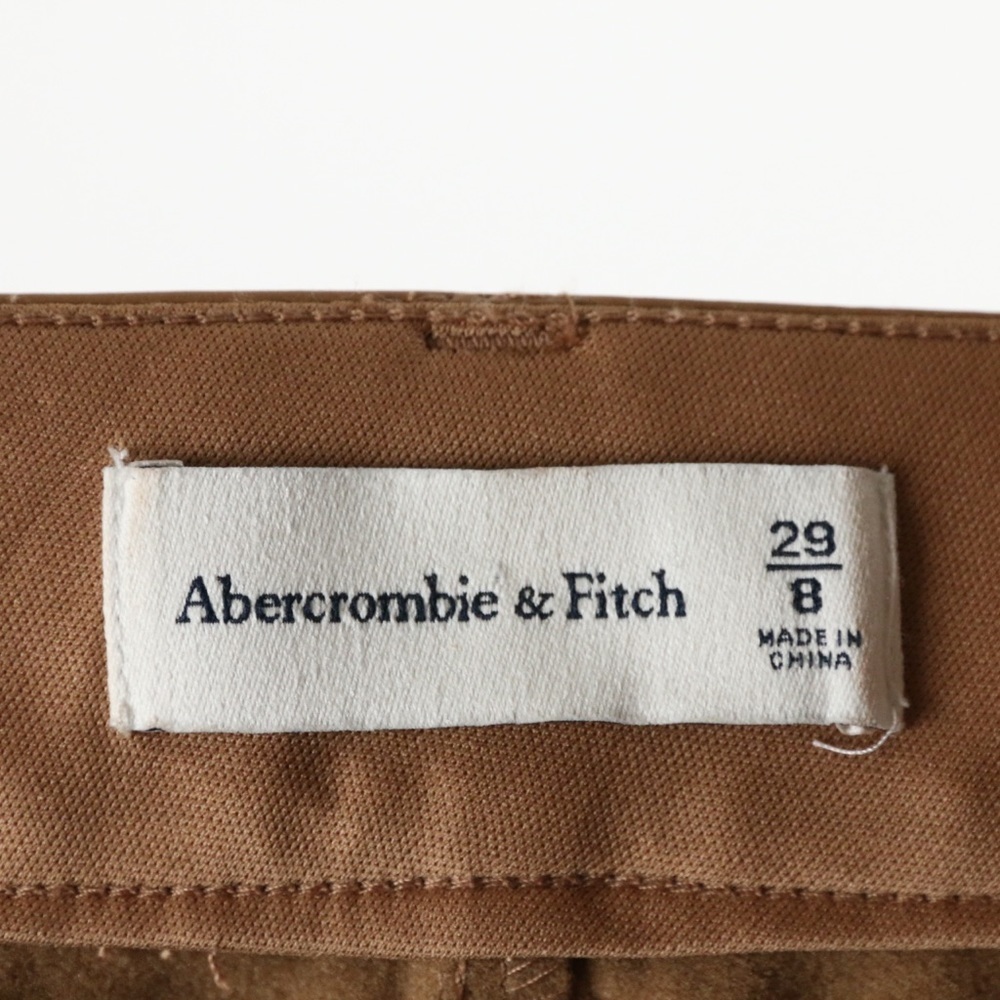 Abercrombie & Fitch 90’s Straight High Rise Faux Leather Pants - Picture 6 of 7